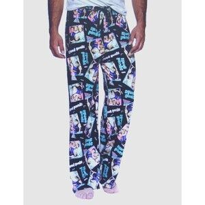 The Golden Girls Pajamas Lounge Pants Mens Size Small Betty White TV Women 80s